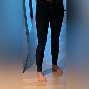 GAP Dark wash skinny jeans with comfy stretch